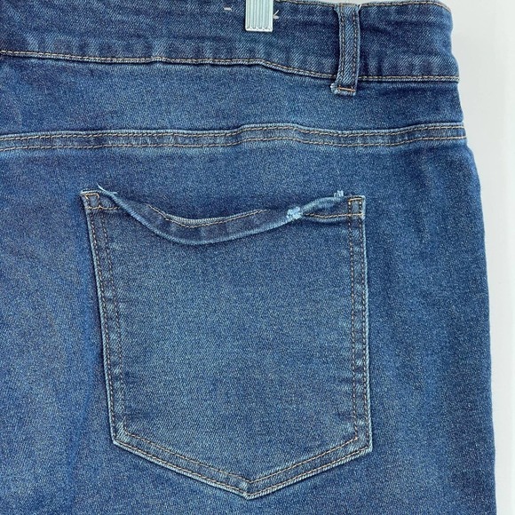 Vanilla Star mid rise midi jean shorts - Picture 7 of 12